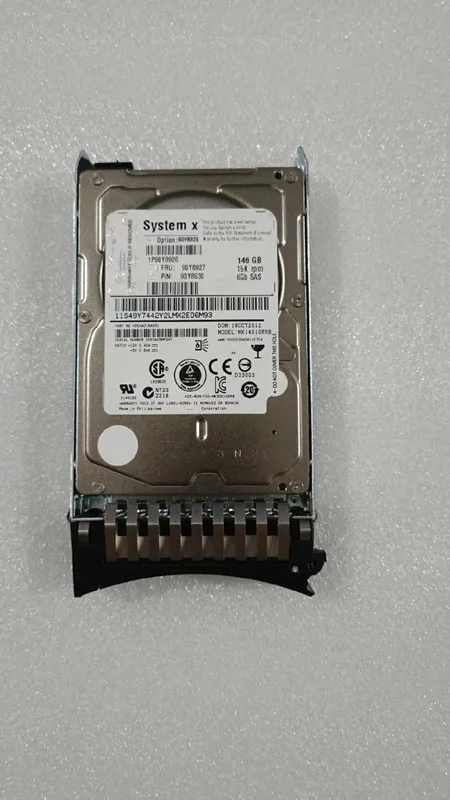 00FN459 90Y8926 90Y8927 146 ГБ 15K 6 Гб/с SAS 2.5 жесткий диск HDD