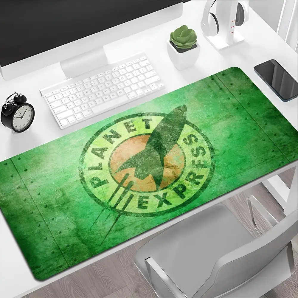 Cartoon Futuramas Mouse Pad HD Printing Computer Gamers Locking Edge Non-slip Mause Pads XXL90x40cm Keyboard PC Desk cs lol