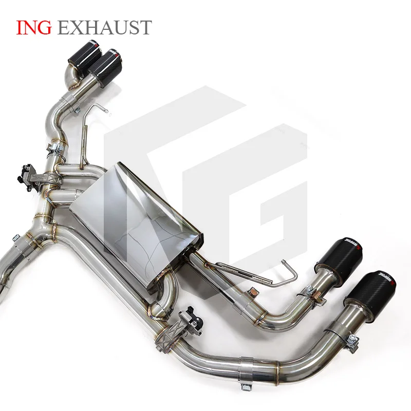 Задний Catback ss304 для BMW X4 3 0 T F26 N55 n20 электронный удаленный клапан двигателя