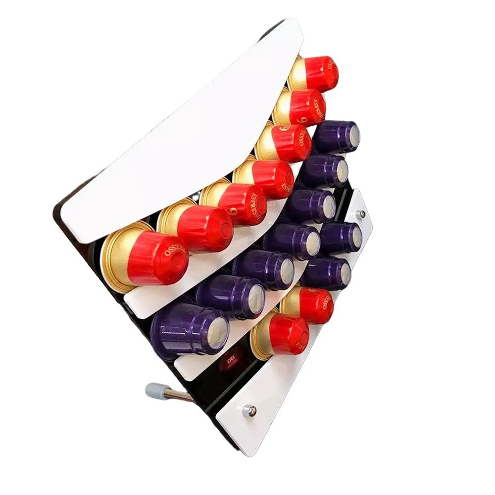 

21 шт., подставка для капсул и кофейных подставок