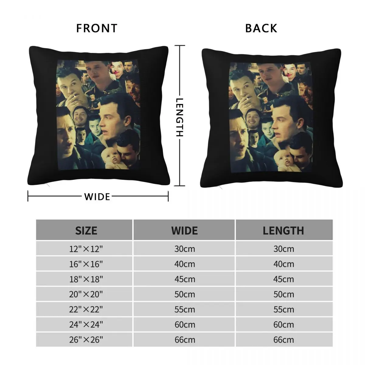 Квадратная наволочка Микки милкович-безстыдная для дивана антиклещевая высшее