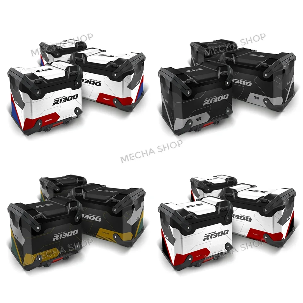 Новые наклейки на чемодан мотоцикла, защитная наклейка для R1300GS ADV GS 1300 Adventure 2024 2025, вариант 719, тройная черная наклейка (art.: 3920d016fa332) - 3920d016fa332