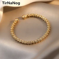 2022 new south korea retro fashion elegant luxury irregular geometrical bracelet women jewelry gifts