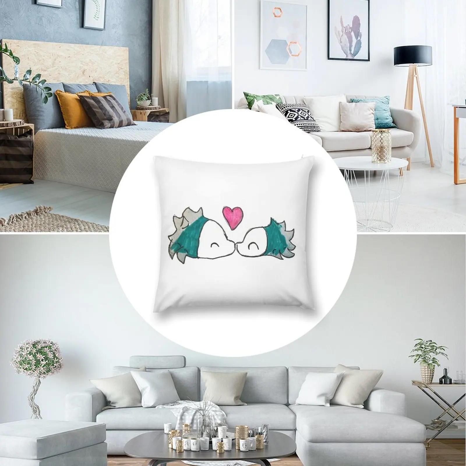 Декоративная подушка рождественские наволочки для подушек эластичный чехол