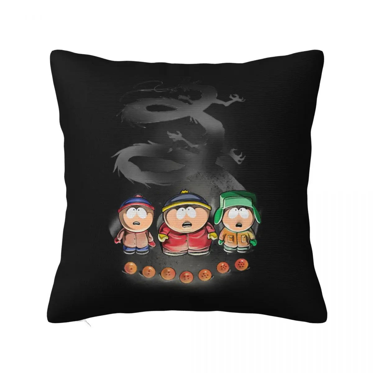 

Southpark Cartoon Pillow Cases Anime Cushion Cover Vintage Polyester Decorative Pillowcase for Home 18"x18"