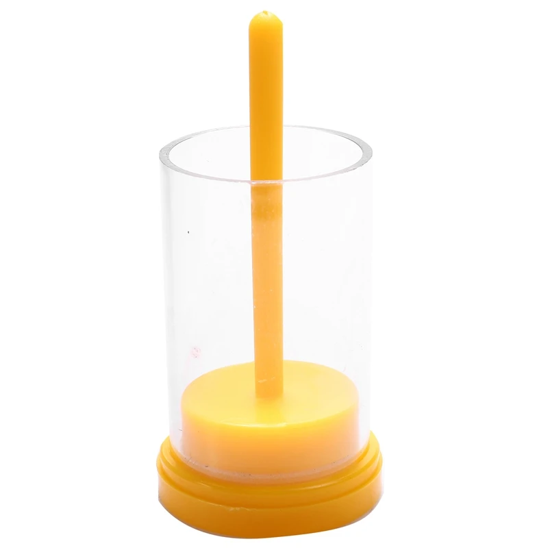 

Plastic Queen Bee Marking Cage Marker Bottle W/ Plunger Beekeeping Equipment For Capture The Queen Bee Without Hurting It