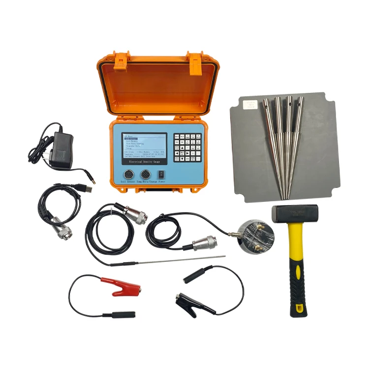 

Portable soil non-nuclear density humidity meter Non-nuclear Soil Moisture Density Meter Gauge