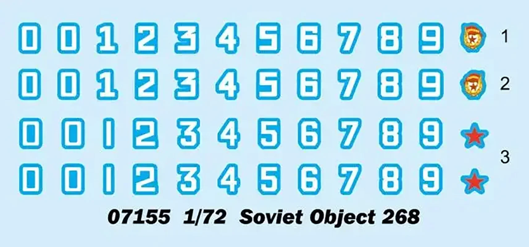 Модель Trumpeter 07155 модель масштаба 1/72 советского проекта 268 набор для сборки