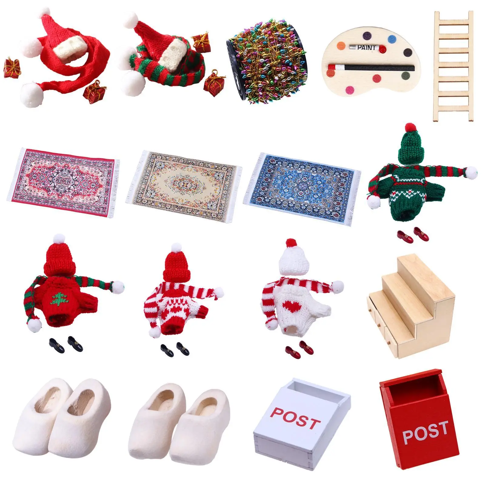 

Simulation Mailbox Toy Doll House Accessories Set Mini Wooden Letterbox For Decoration Dollhouse Wooden Mail Box Dollhouse Acces