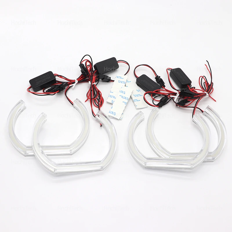 CSL Style Лимонно-желтый светодиодный светильник с ангельскими глазами, кольцевая лампа DRL для BMW E46 Sedan 325i 325xi 330i 330xi с аксессуарами для фар HID (art.: 3920cee95e034) - 3920cee95e034