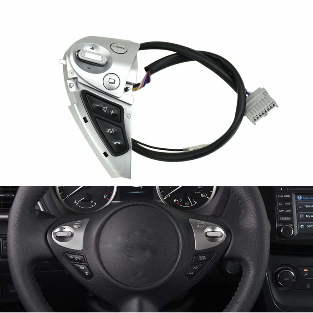 

For Nissan Sentra JUKE F15 370Z Pulsar Car Accessories Multifunctional Steering Wheel Bluetooth Cruise Control Switch