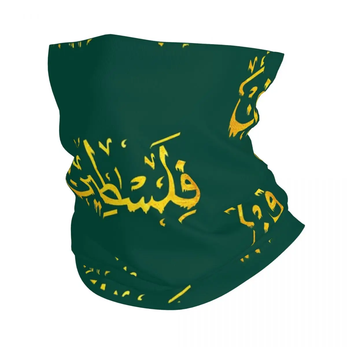 

Free Gaza Palestine Flag Arabic Bandana Neck Gaiter Printed Wrap Scarf Warm FaceMask Riding Unisex Adult Winter