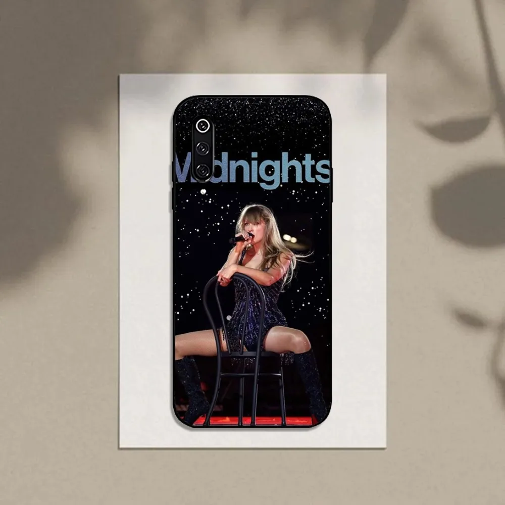 T-Taylor Singer S-Swift Phone Case For Xiaomi 11 Redmi Note 5G 8T 9A 9 10T Note8Pro Note9 12SUltra Black
