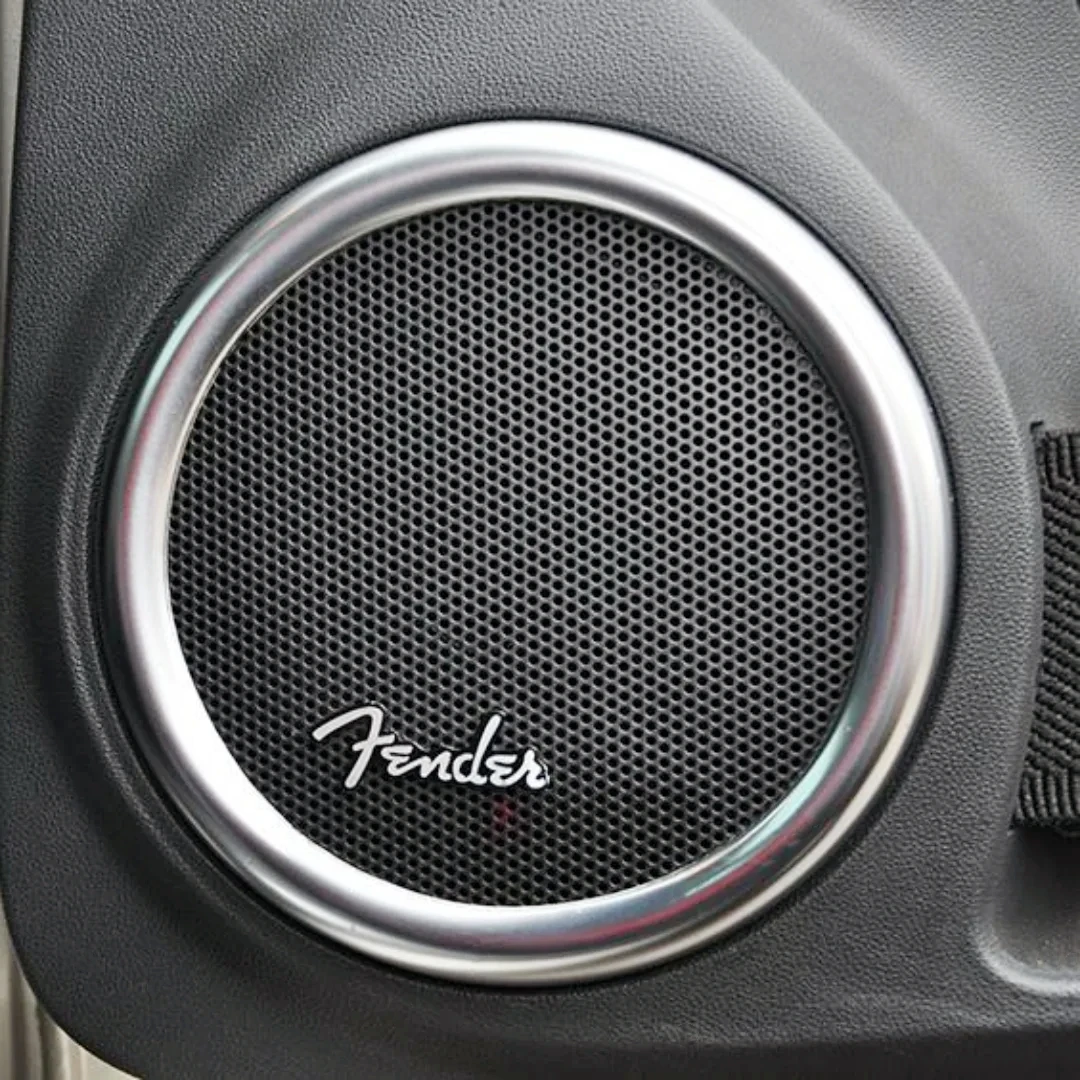 4 шт. FENDER FOCAL Pioneer Technics Bowers & Wilkins ALPINE 3D алюминиевый динамик Hi-Fi логотип аудио динамик эмблема стерео наклейки (art.: 3920ca2a95645) - 3920ca2a95645