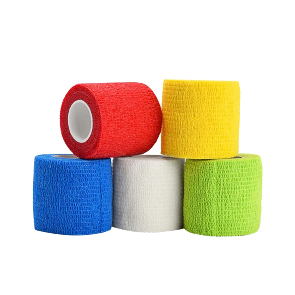 

5 Rolls Colorful Simple Elastic for Cat Dog Animal