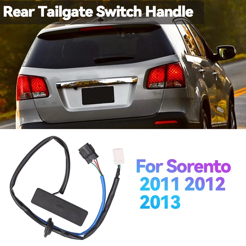 

Rear Tailgate Switch Trunk Release Lid Lock Handle Button 81260-2P000 For KIA Sorento 2011 2012 2013