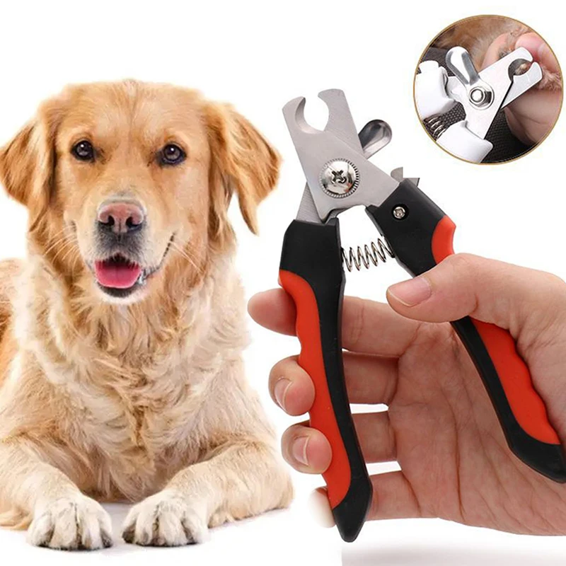

Dog Cat Dog Nail Pet Scissors Nail Clippers Set Two-piece Clippers Large Clippers Multifunctional Nail Clippers Nail Teddy