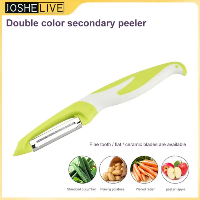 

Carrot Potato Fruit Shred Grater Stainless Steel Peeler Zester Razor Sharp Cutter Vegetable Slicer Peeler Knife