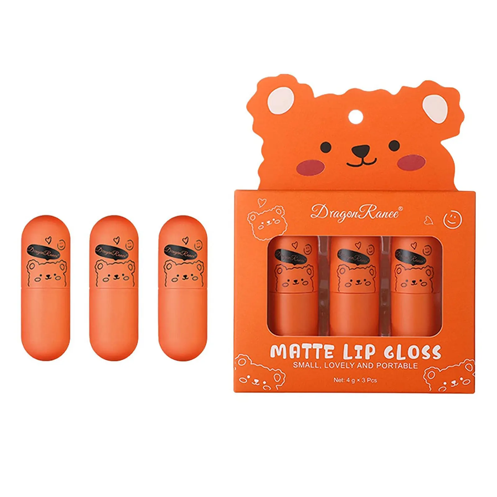 

3 шт., бархатный блеск для губ