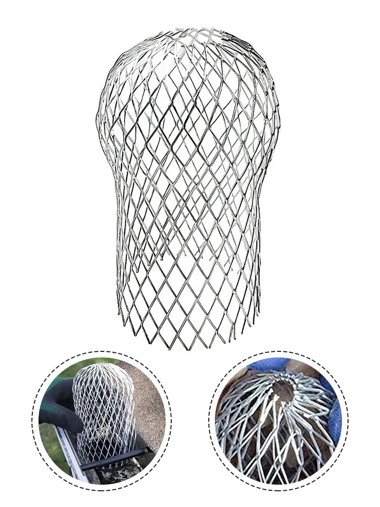 1шт 17х10см ﻿ Дождевые желоба фильтры для защиты крыши расширяющие алюминиевый