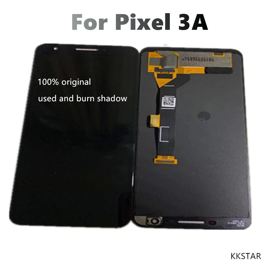 Оригинальный ЖК-дисплей 5 6 дюйма AMOLED для Google Pixel 3A сенсорный дигитайзер экран б/у