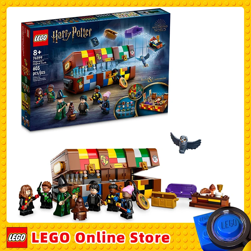 

LEGO & Harry Potter Hogwarts Magical Trunk 76399 Building Kit; Cool, Collectible Toy Featuring Popular Character (603 Pieces)