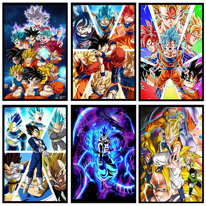 Постер на холсте с аниме Драконий жемчуг |