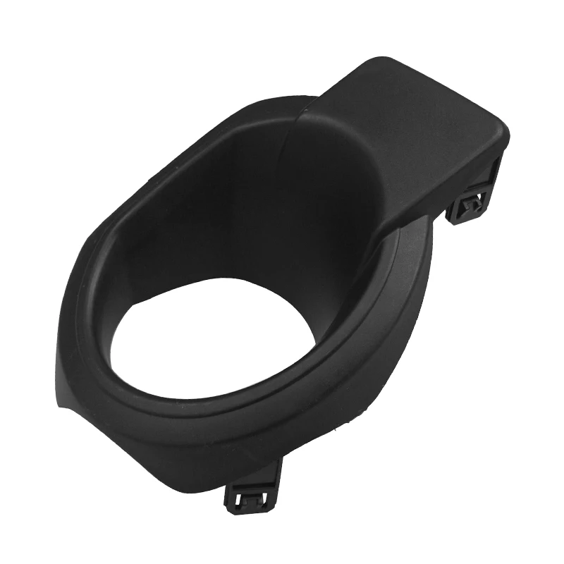 Черный пластиковый передний правый прожектор автомобиля крышка противотуманной