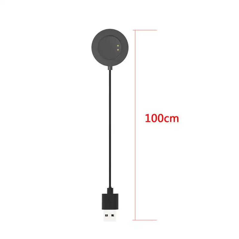 

5v Watch Charging Dock Small Dc Ripple Fast Charging Speed Smartwatch Charging Cable 700ma Magnetic Watch Charger Black Magnetic