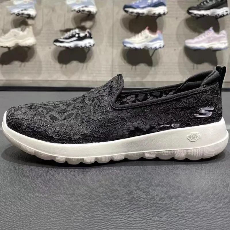 

2023 Women's shoes, mesh surface, lightweight, one footed sports and leisure shoes, middle-aged and elderly walking shoes