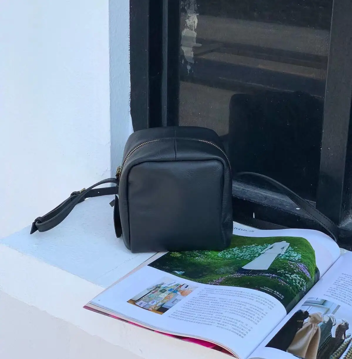 

Женская сумка из натуральной кожи, сумка-мессенджер, Повседневная маленькая квадратная сумка из воловьей кожи первого слоя