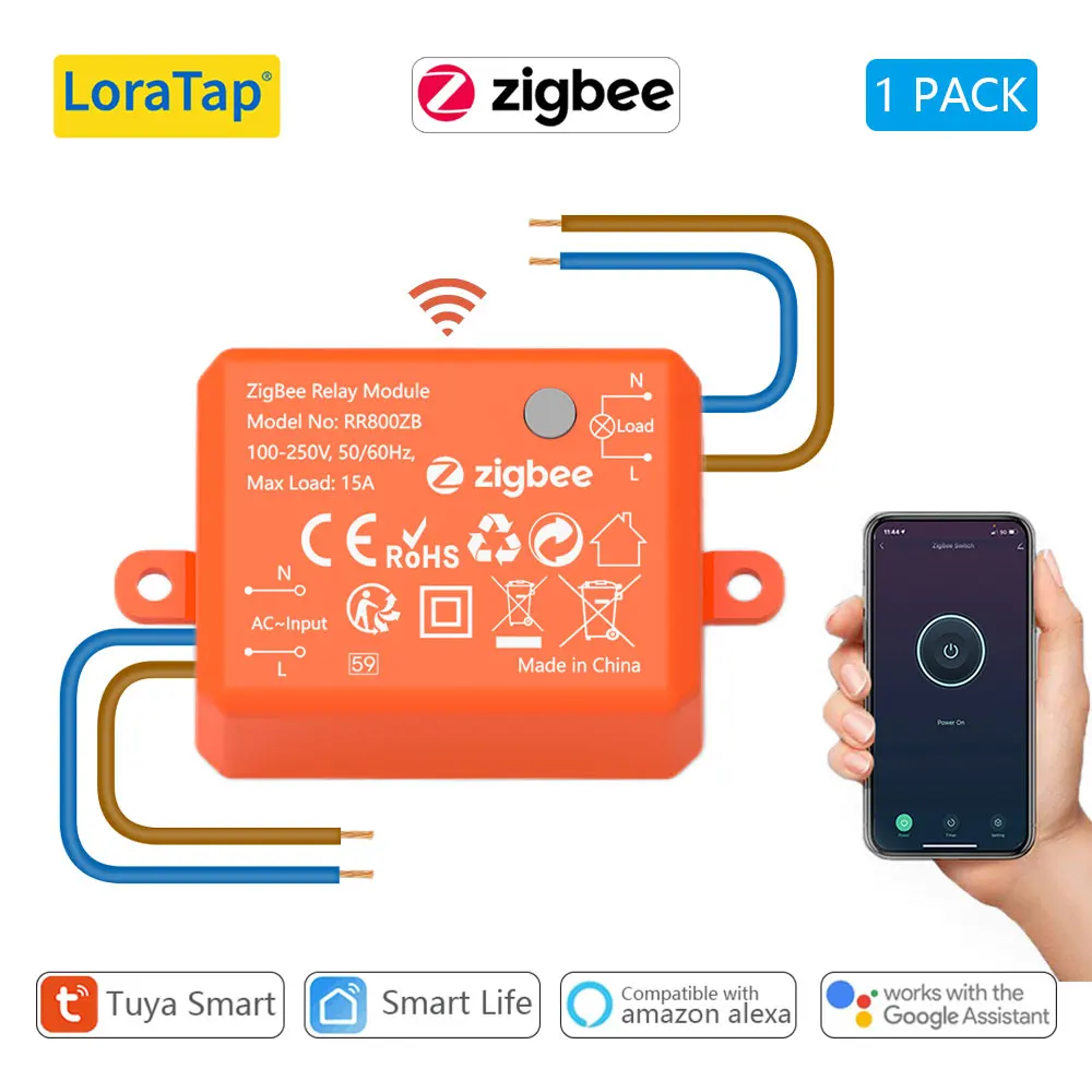 

LoraTap беспроводной релейный модуль WiFi ZigBee