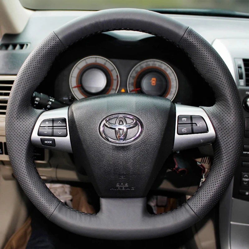 

Для Toyota Corolla RAV4 Auris Wish Vanguard 2010-2013 прошитая вручную Нескользящая замша износостойкая искусственная кожа