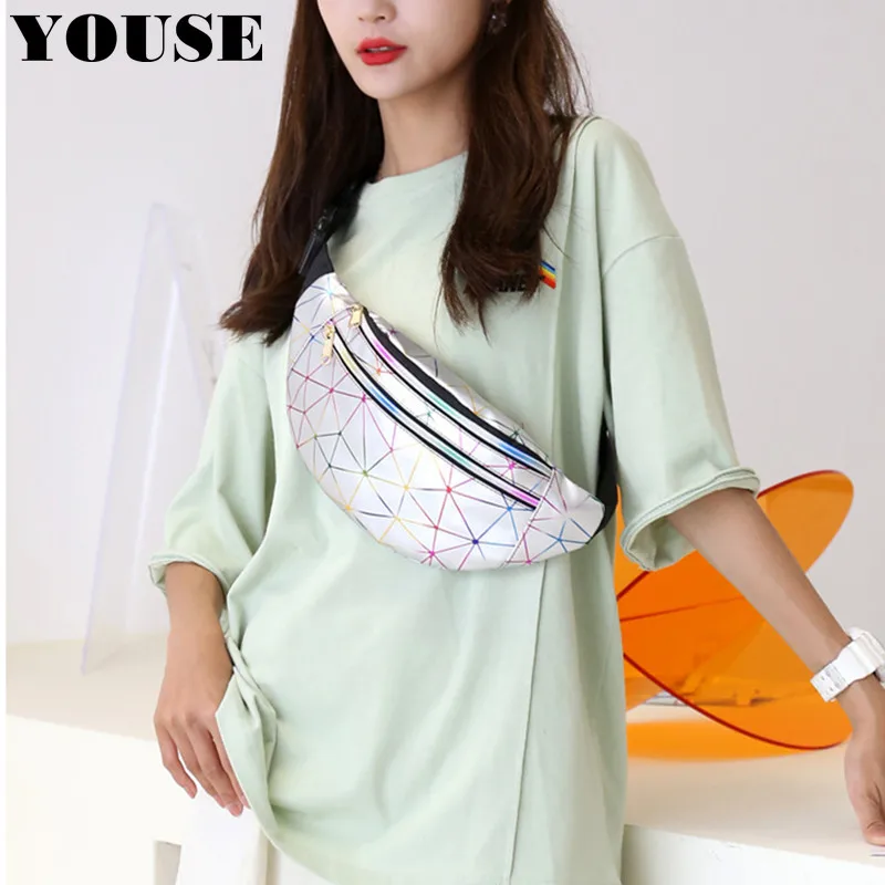 Поясная Сумка для женщин роскошная дизайнерская сумочка на ремне модный