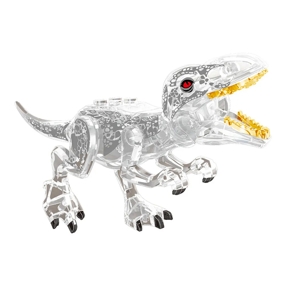 2022 строительные блоки модели Парк Юрского периода тираннозавр спинозавр детские