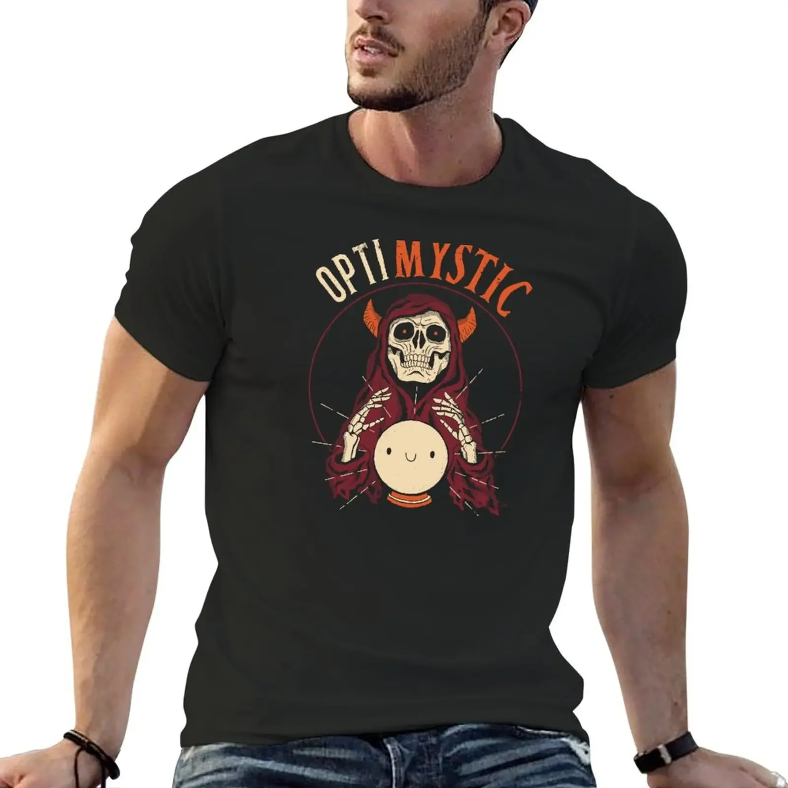 OptiMystic T-Shirt новое издание винтажной одежды мужская футболка