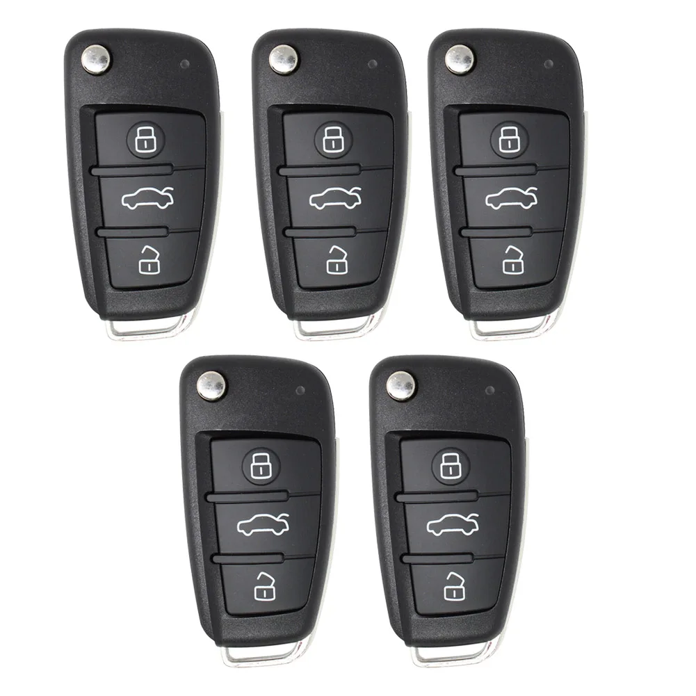 

Универсальный проводной пульт дистанционного управления брелок для ключей Xhorse XKA600EN с 3 кнопками для Audi A6 Q7 тип для VVDI ключ инструмент 5 шт./партия