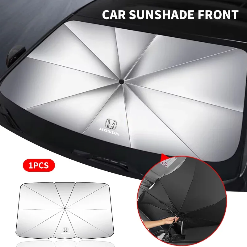 Солнцезащитный козырек на лобовое стекло автомобиля автоаксессуары для Honda Civic Fit