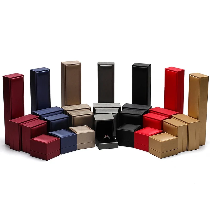 

Шкатулка для ювелирных изделий из матовой искусственной кожи, кольцо, ожерелье, подвеска, серьги, браслет, подарок