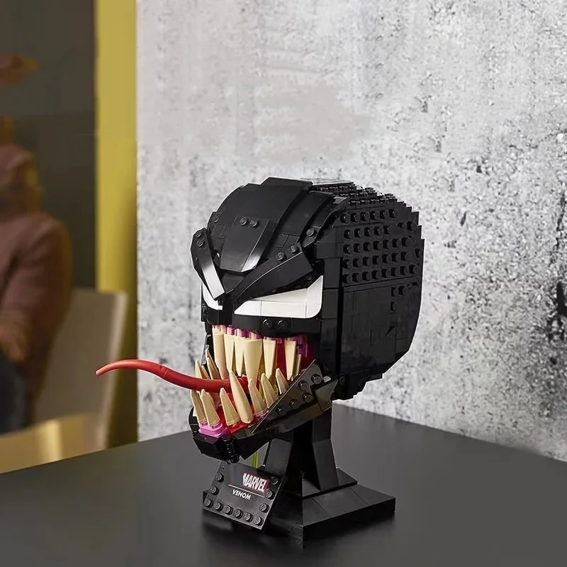 Miniso Marvel Железный человек бюст герои Мстители модель совместимая 76165 строительные