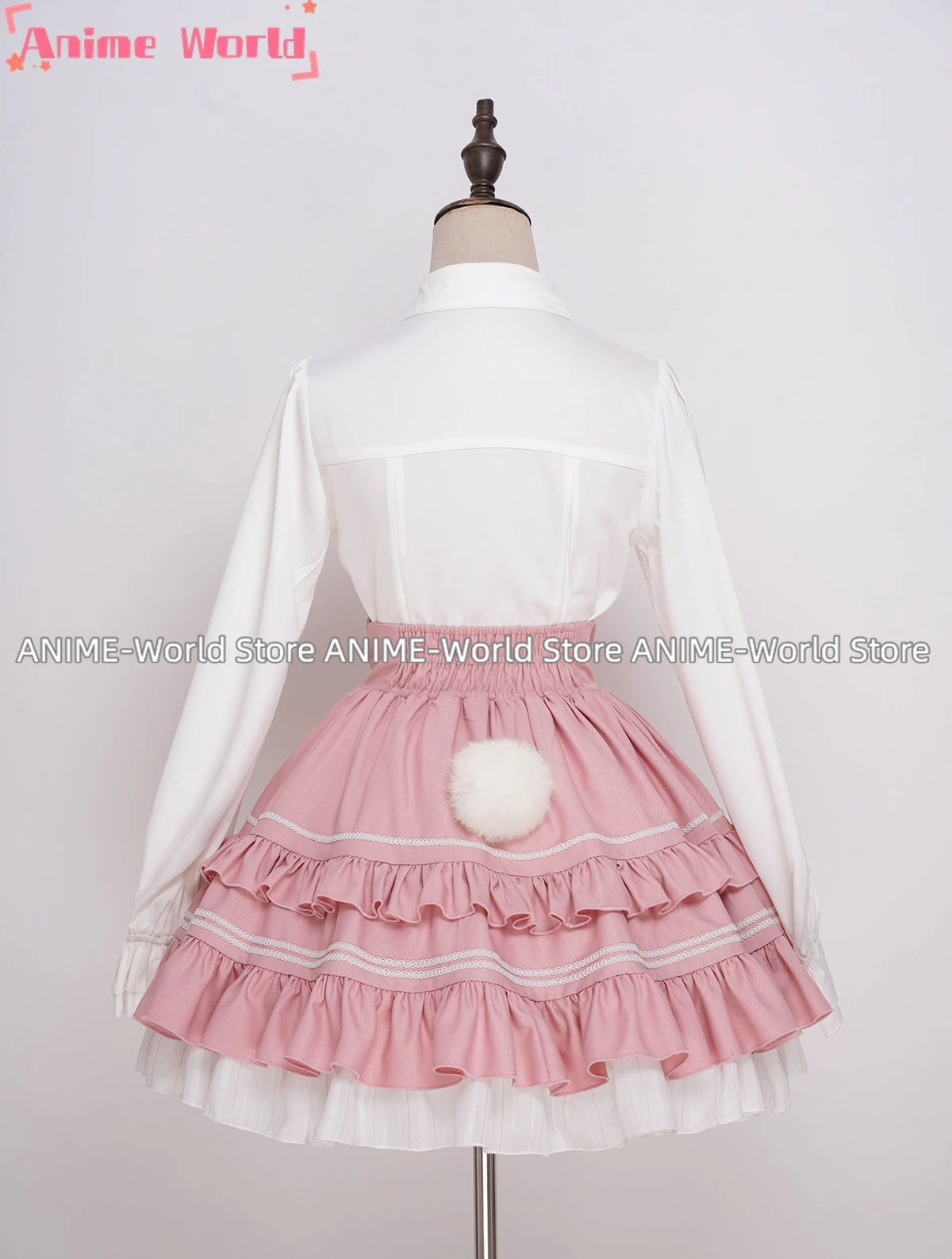 》 Пользовательский размер красивый женский костюм с ушами из аниме Проект