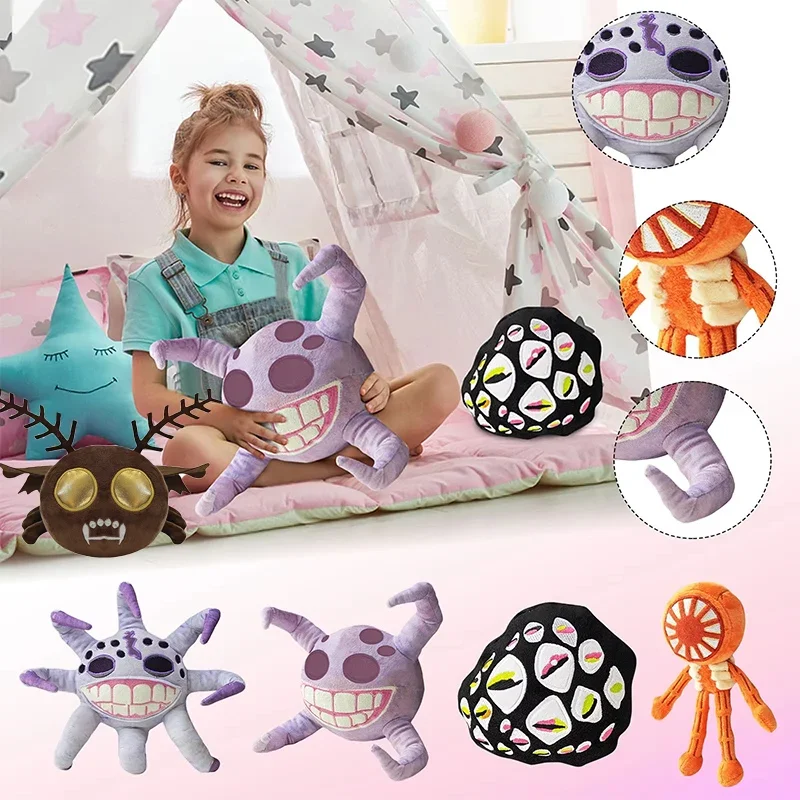 Плюшевые игрушки ужасов Door Floor 2 мягкие милые плюшевые куклы Grumble на дверь фигурка