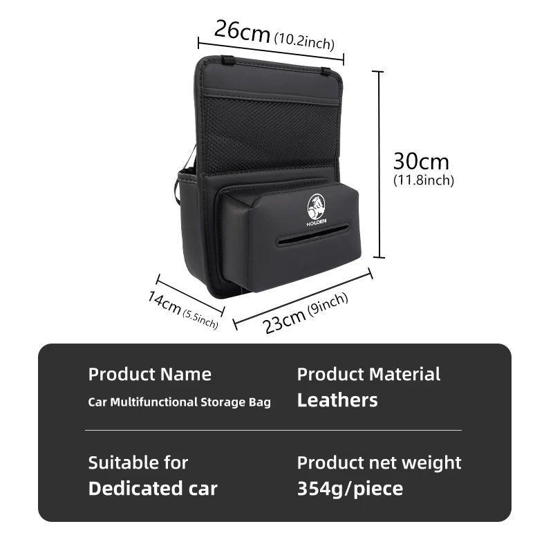 Сумка-Органайзер на спинку сиденья автомобиля с несколькими карманами