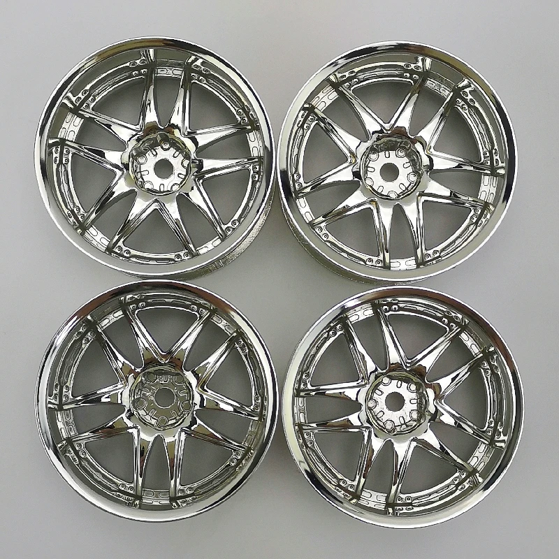 4 шт. 9 мм офсетный Радиоуправляемый автомобиль масштаб 1/10 пластиковые колесные