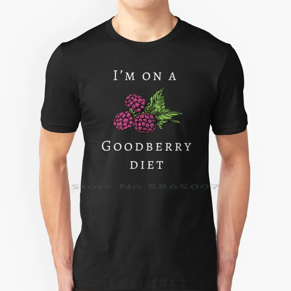 Футболка I'm On A Goodberry Diet 100% хлопок And Dnd D и Pathfinder Eldritch ужас Cthulhu настольная