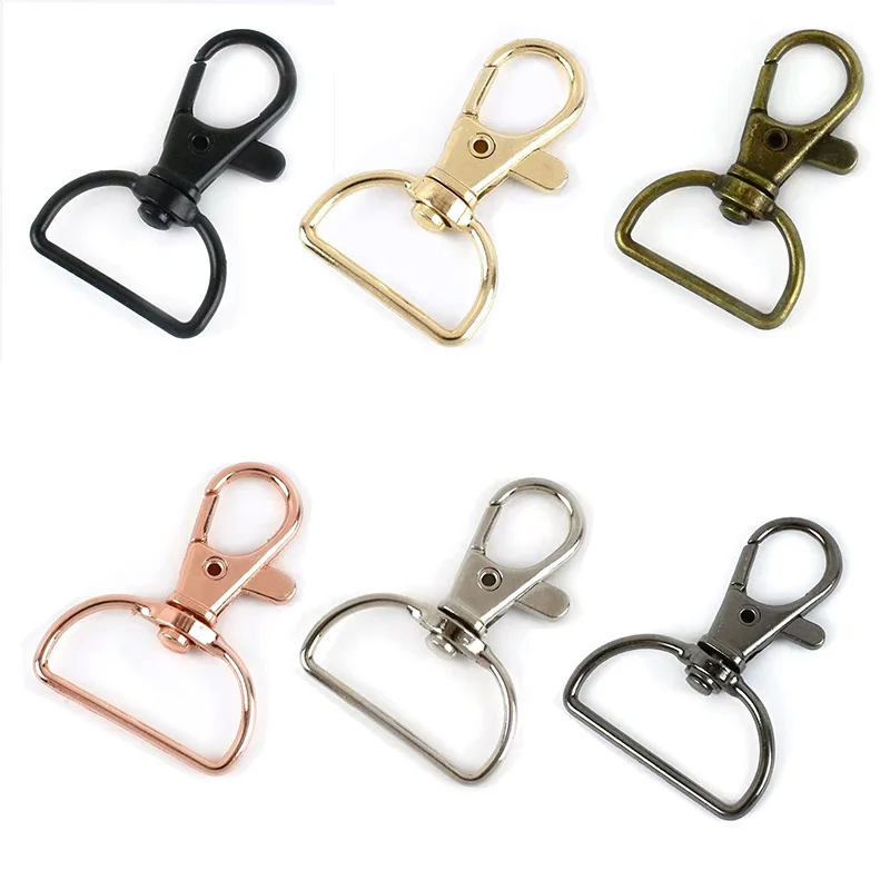 5 шт. поворотные застежки 10-25 мм с D-образным кольцом