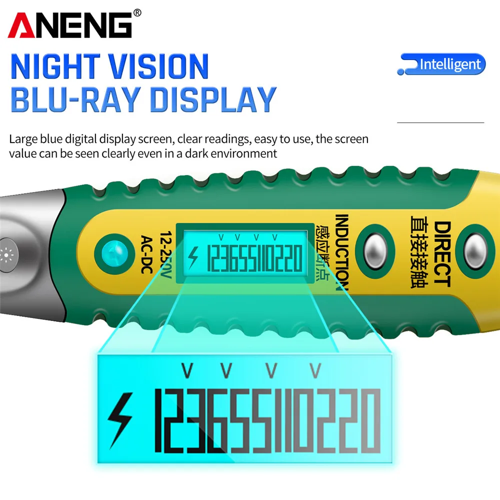 Ручка-тестер с ЖК-дисплеем 12-250 В |