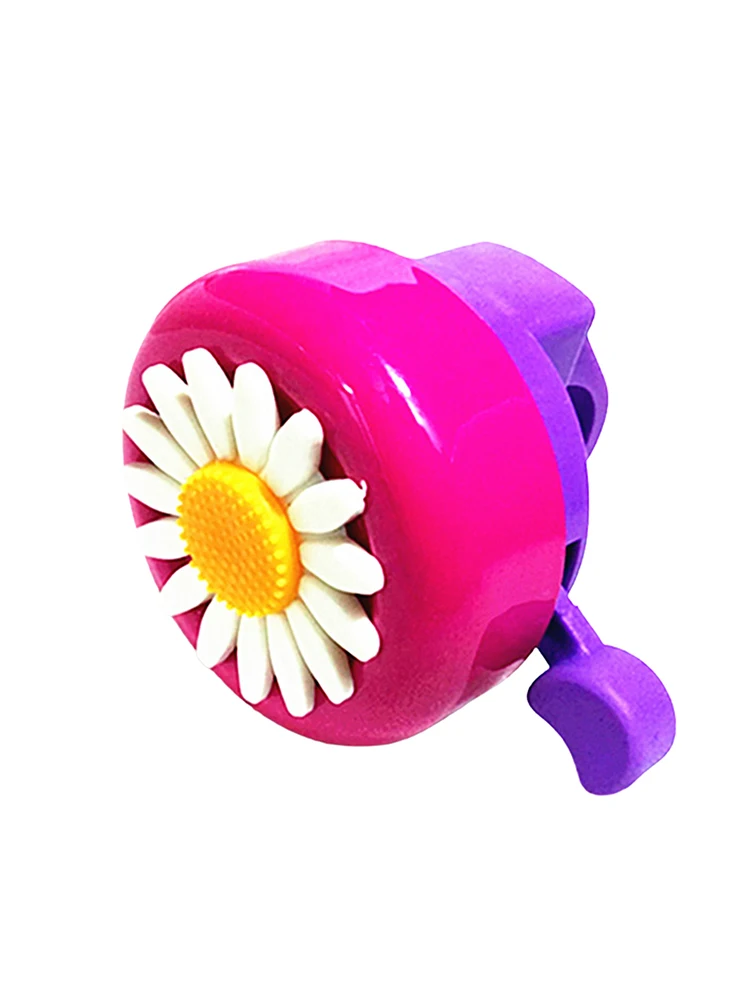 

Kids Funny Bicycle Bell And Rainbow Streamers Daisy Flower Horns Bike Children Girls Cycling Ring For Handlebars