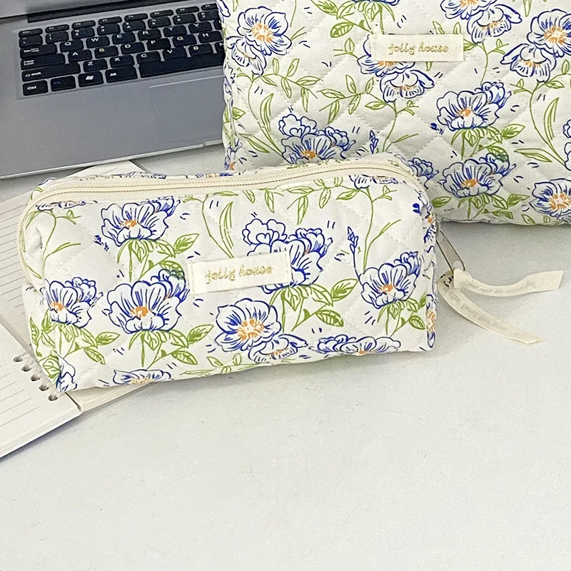 

Цветочный пенал для девочки, хлопок