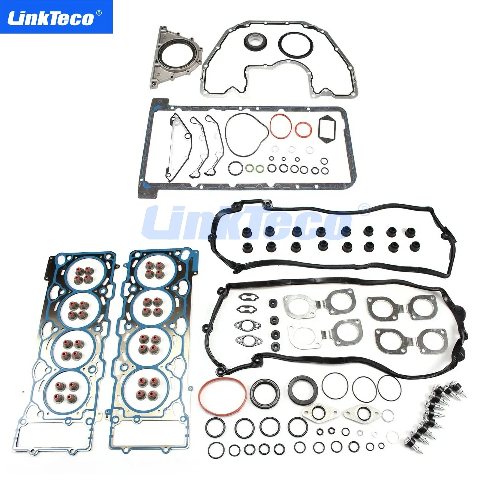 Детали для автомобильного двигателя полный комплект прокладок 4 л V8 GAS DOHC N62 01-10 BMW
